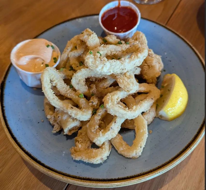 calamari from Pelican Grill
