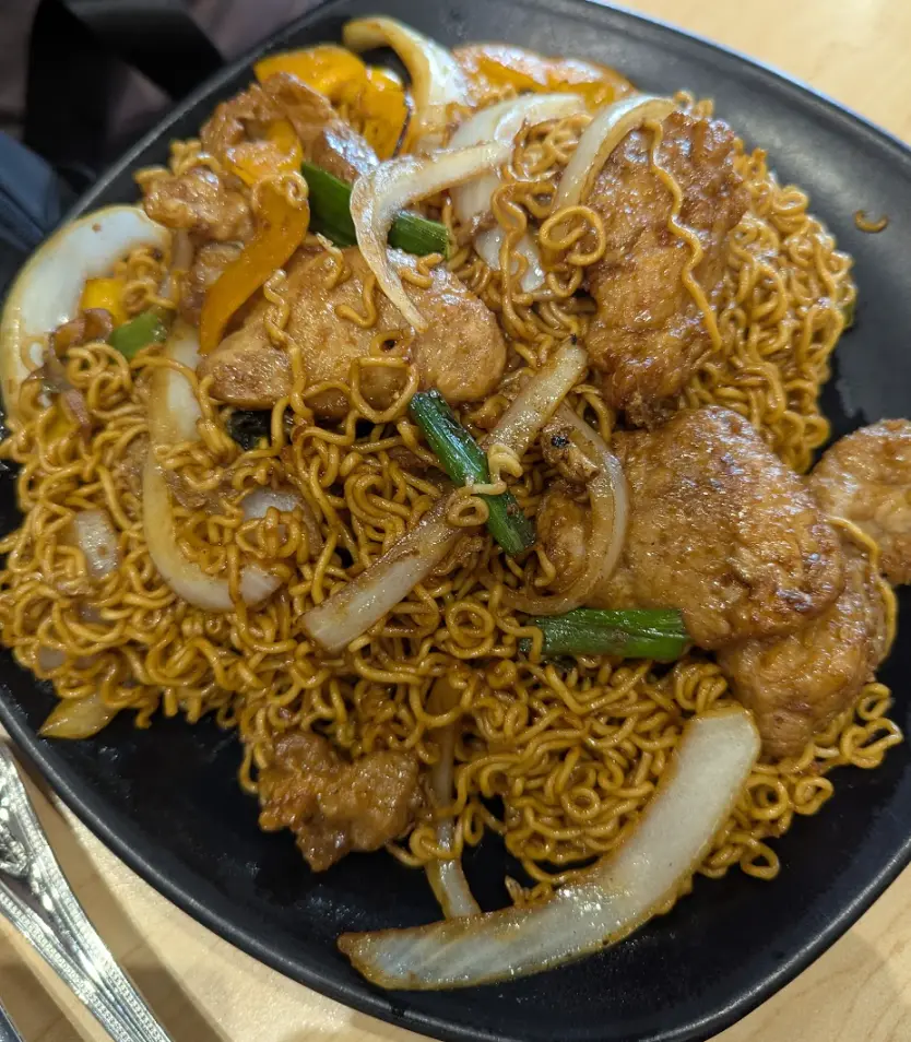 Pork Chop Stir Fry Instant Noodles from Cha Kee