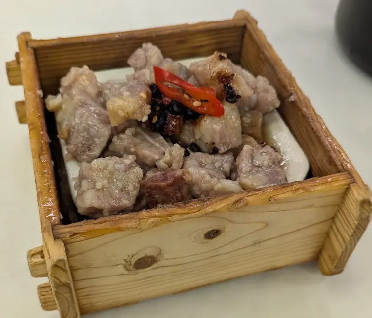 Spare Ribs with Taro and Black Bean Sauce from Kingsfield Chinese Cuisine