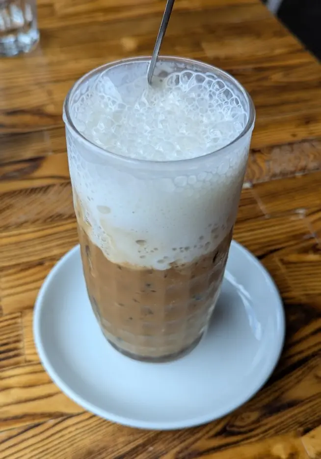 Vietnamese Iced Coffee from pho viet noodle