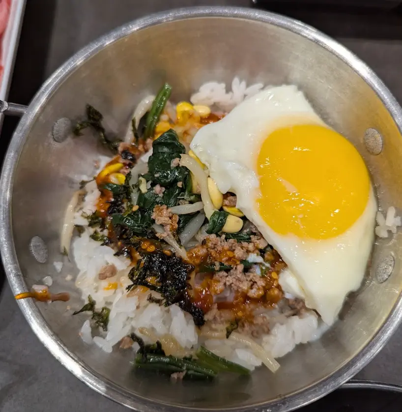 Bibimbap from Gyubee