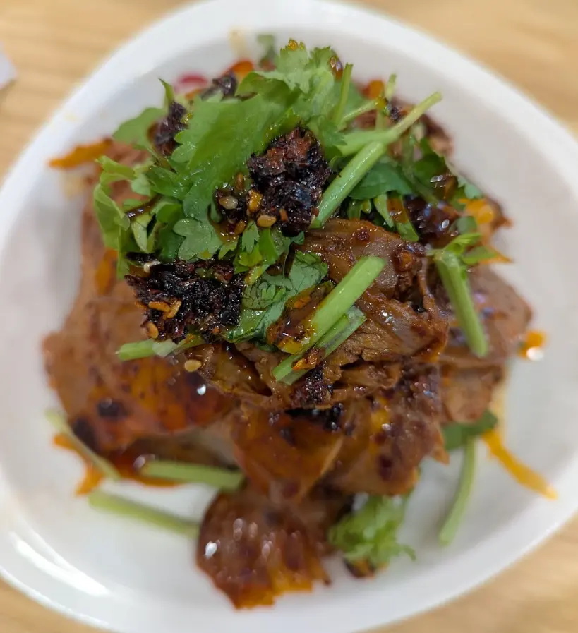 Spicy Cold Beef from Meet Noodle
