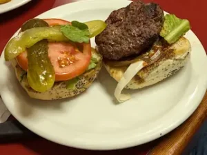 Hamburger from Burger de Ville