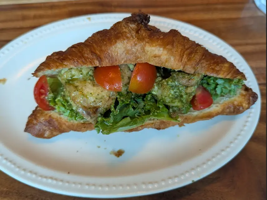 Chicken Pesto Croissant from Espresso D Works