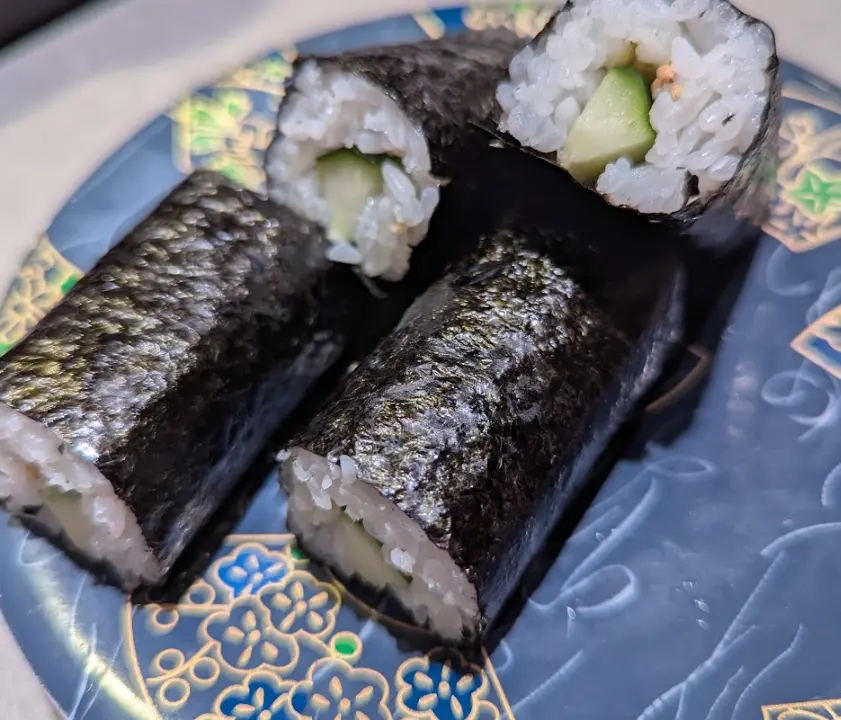 Cucumber Sushi Roll from Nemeru Hanamaru