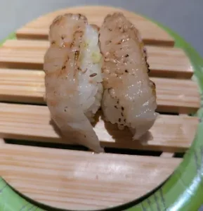 Engawa nigiri from Nemeru Hanamaru