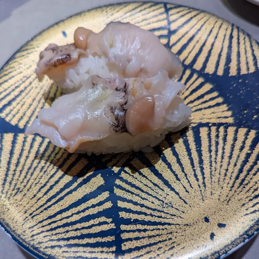 Surf Clam Nigiri from Nemeru Hanamaru