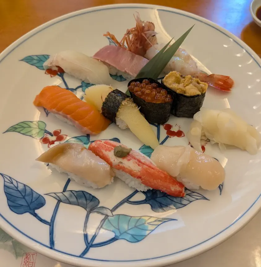 Nigiri Sushi Set from Otaru Fuku Sushi