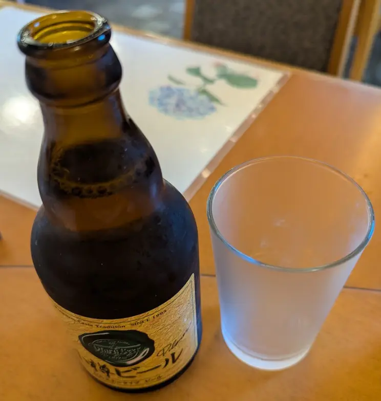 Otaru Local Beer from Otaru Fuku Sushi