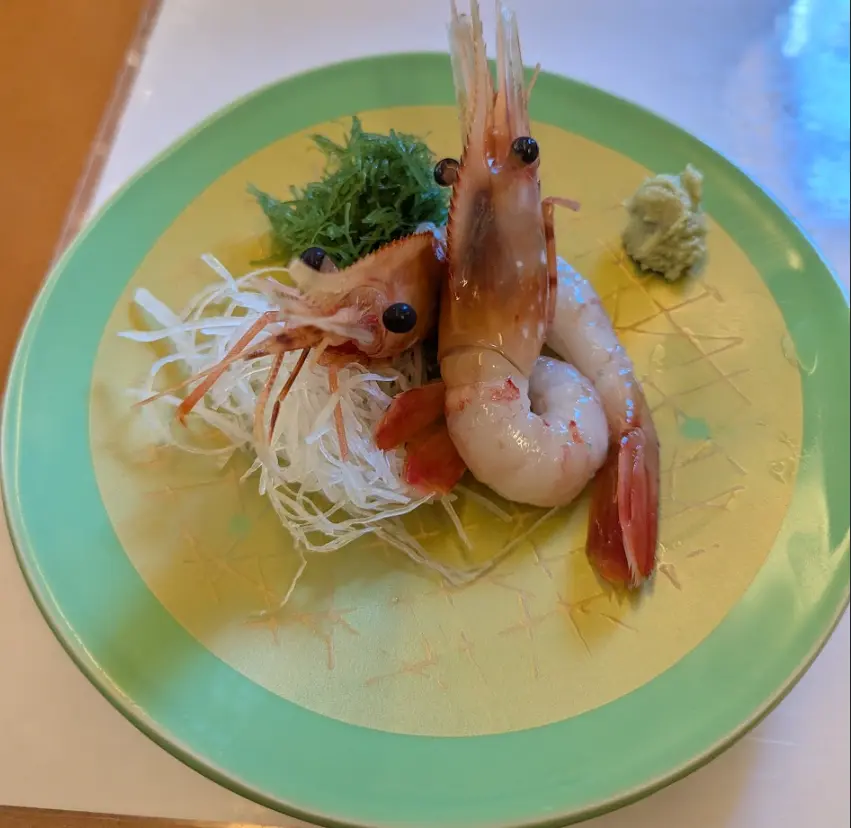 Botan Shrimp from Sushi Course B from Otaru Fuku Sushi