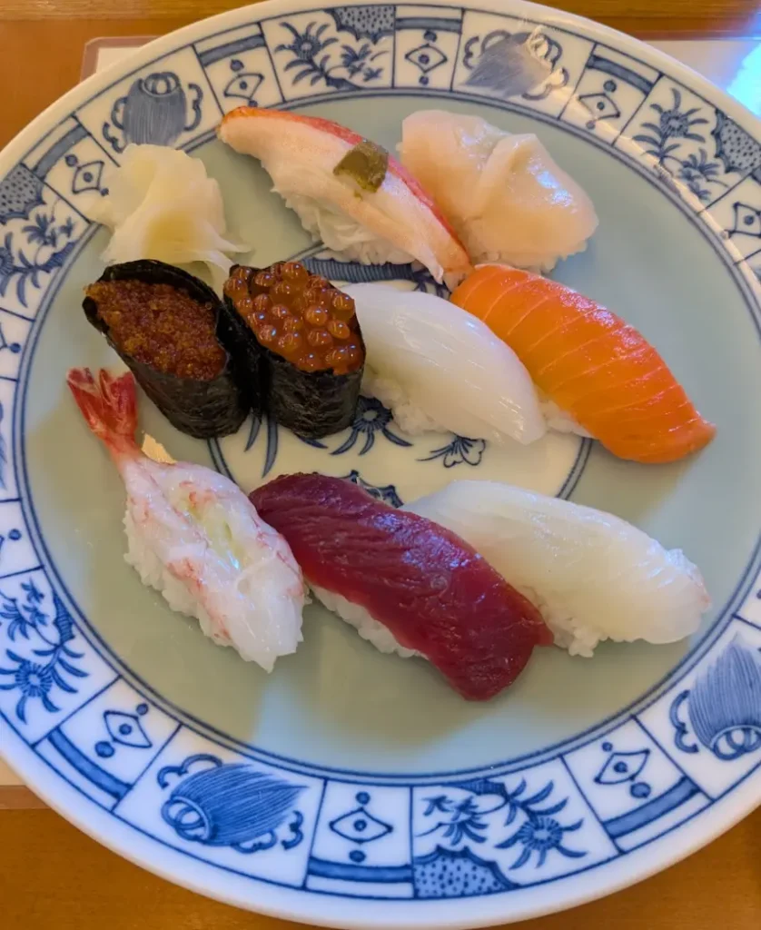 Sushi Course B from Otaru Fuku Sushi