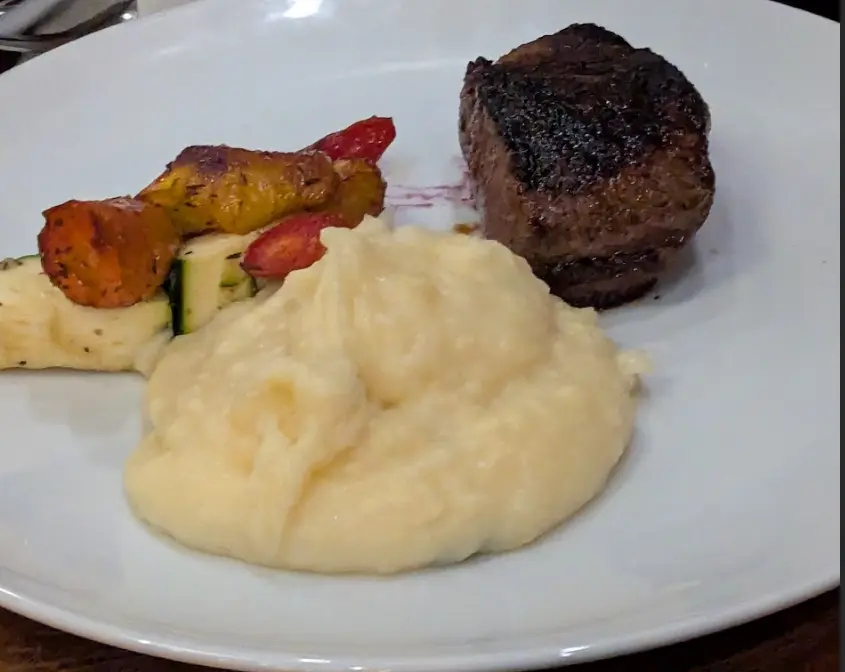 7 oz Top Sirloin Steak and Mashed Potatoes from Chop Steakhouse