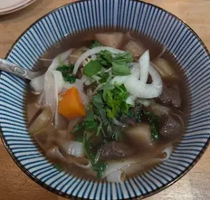 Red wine beef stew pho from Co Oi Kitchen