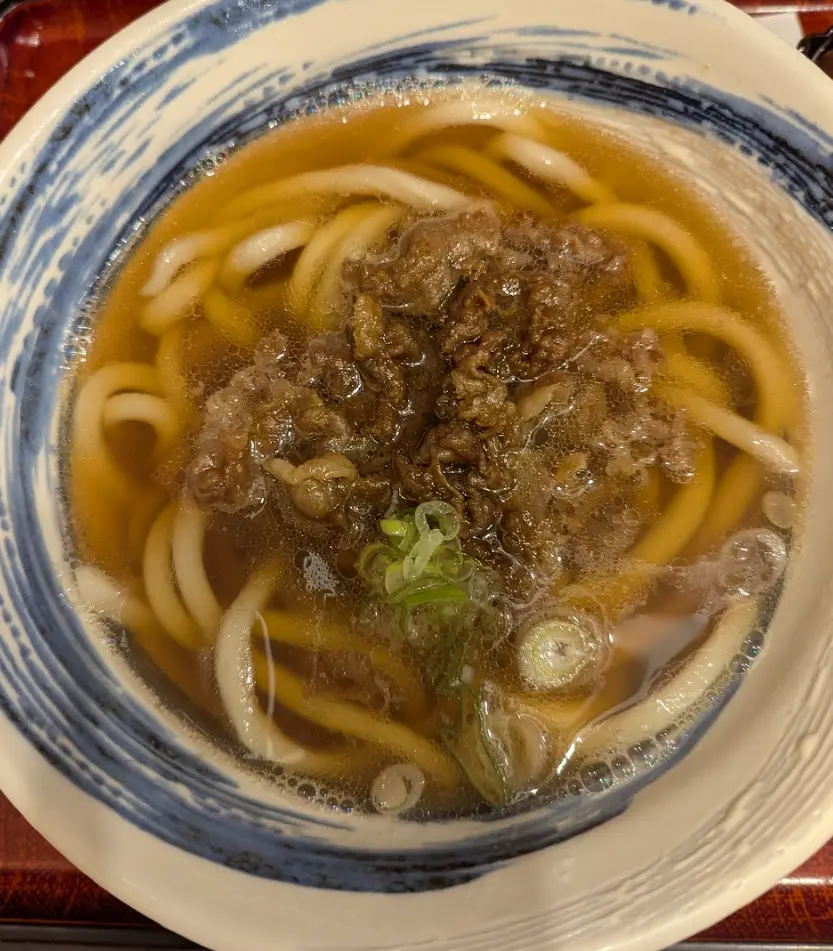 Beef Udon from Kineya