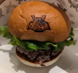 Hamburger from Shogun Burger
