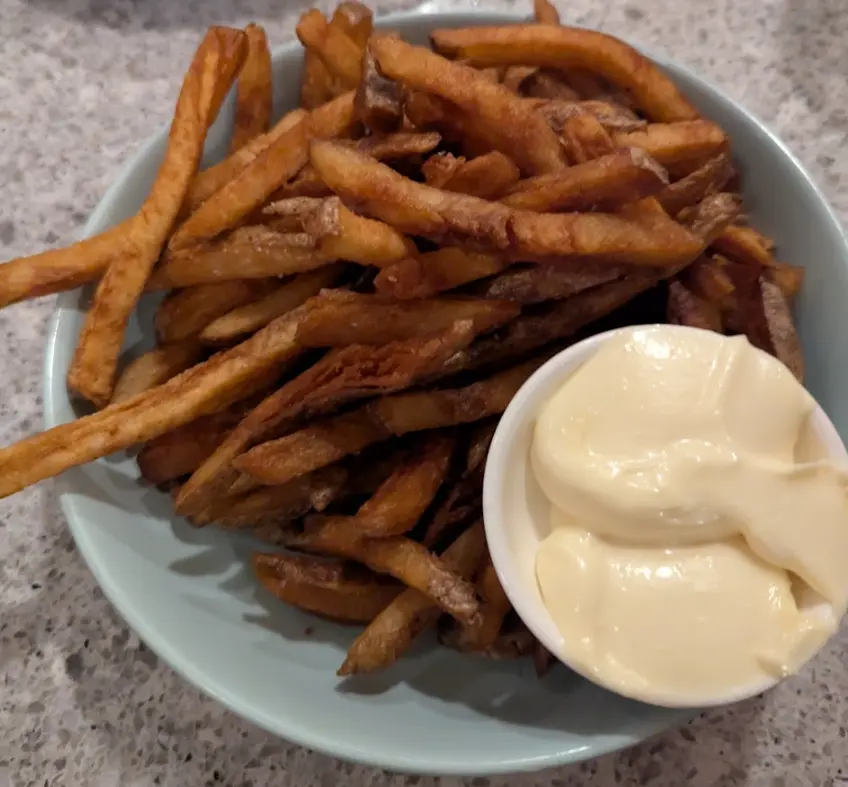 Fries from Corner Peach