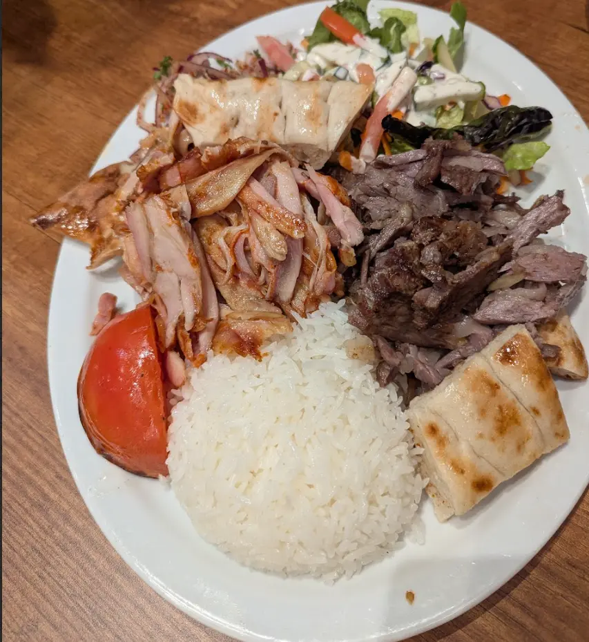 Mixed donair from Divan Turkish Cuisine