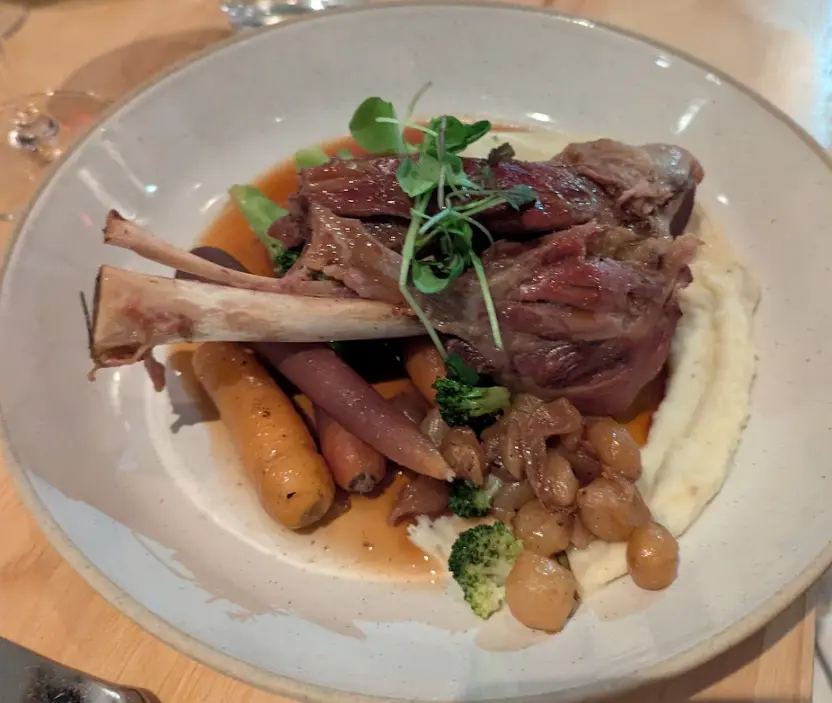 Braised Lamb Shank from Gezellig