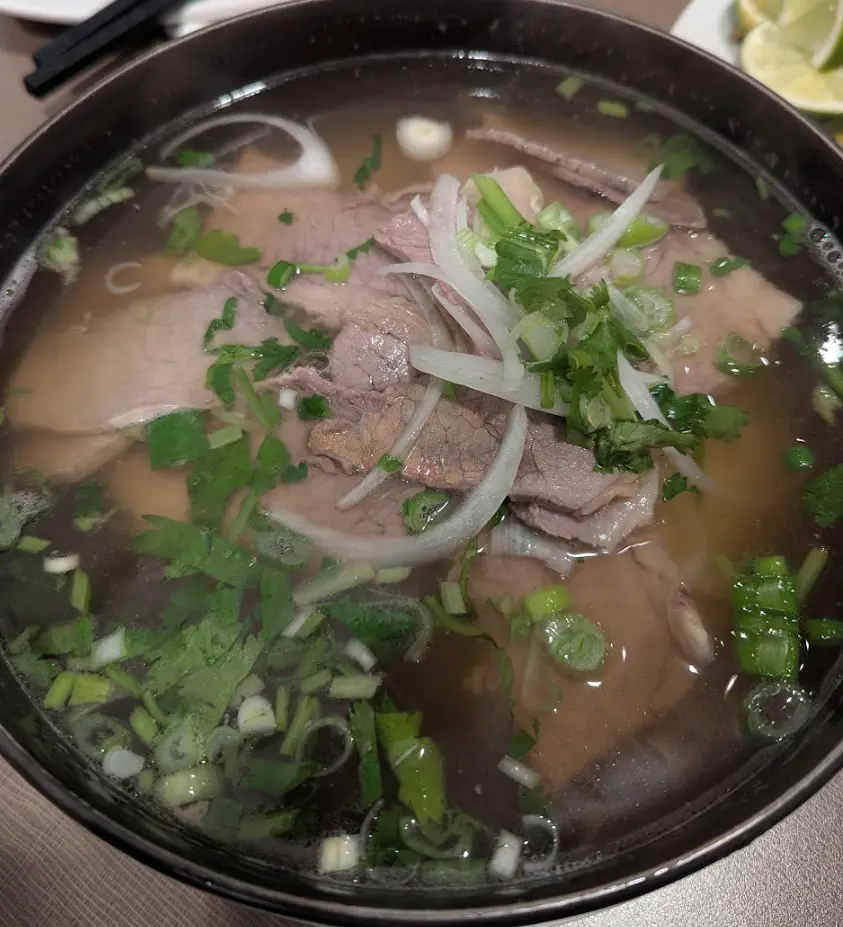 Pho – Beef Brisket and Well Done Beef from Pho K Fusion