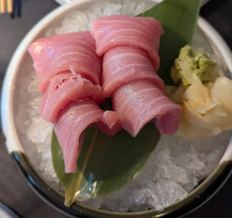 Bluefin Otoro Sashimi from Tomo