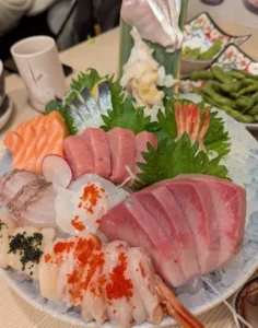 Sashimi platter from Wagyu Suki