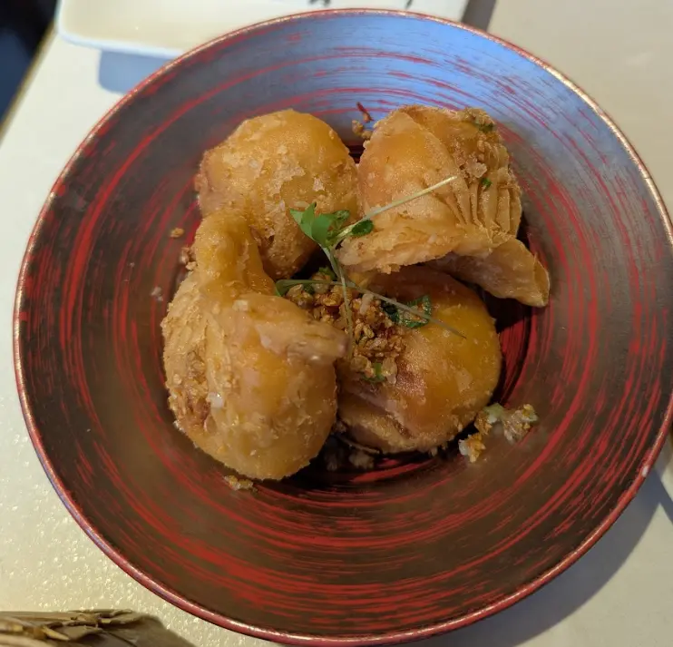 Golden Fried Har Gau from Gouqi