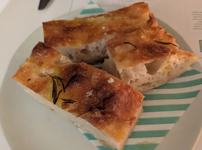 Focaccia from Lina Stores