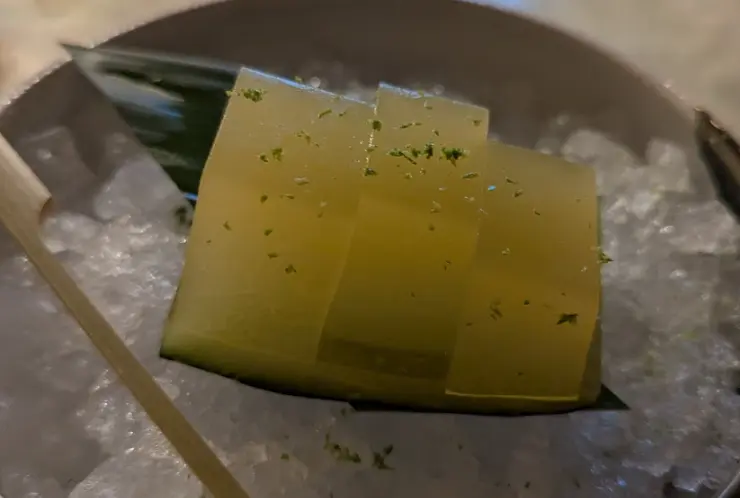 Dessert – Melon with Limoncello from Tomo