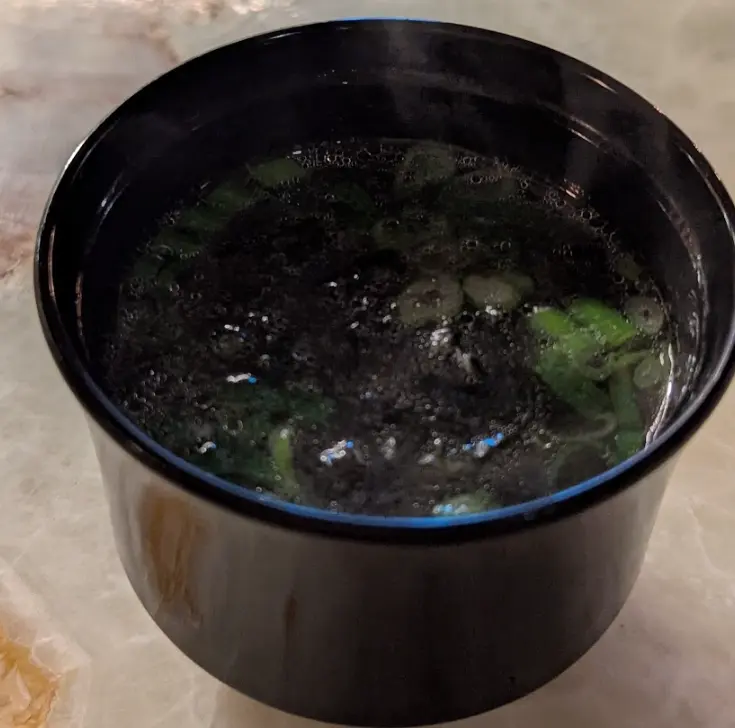 Miso soup from Tomo